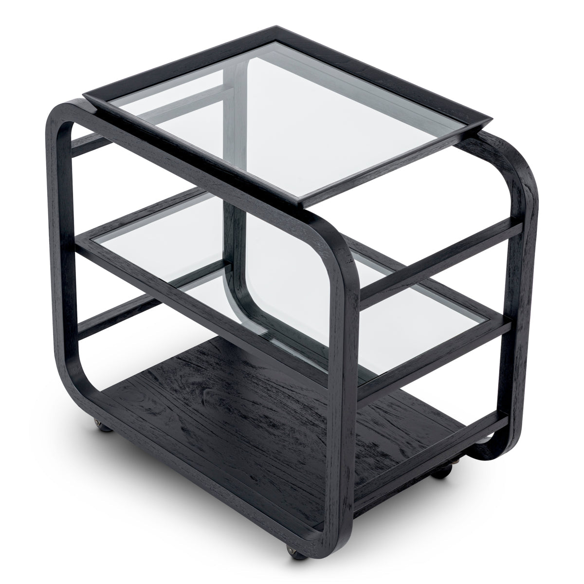 Wooden Trolley Mayfair | Eichholtz Miami