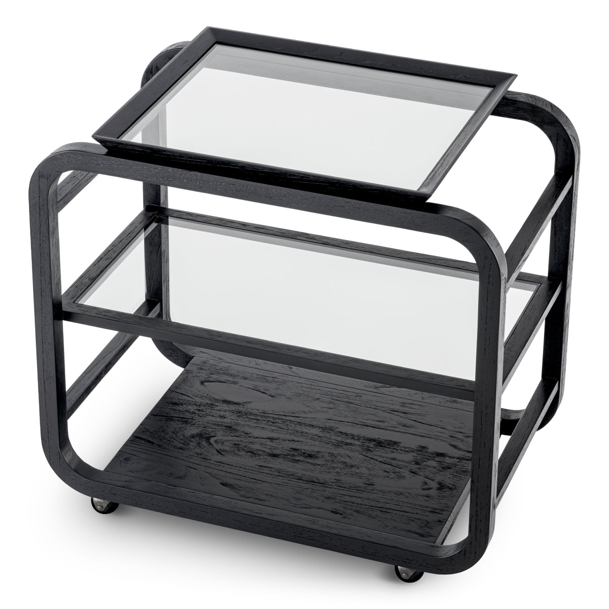 Wooden Trolley Mayfair | Eichholtz Miami