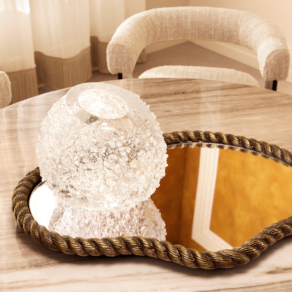 Clear Glass Vase Opulent | Eichholtz Miami