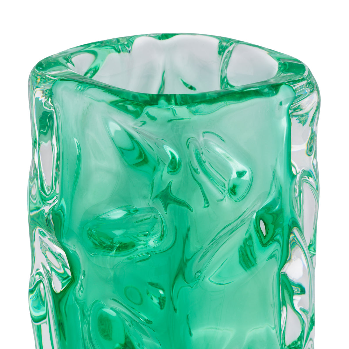 Green Hand-blown Glass Vase Avoir | Eichholtz Miami
