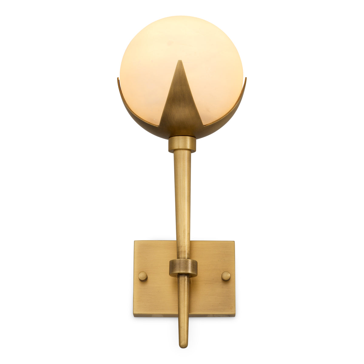 Spherical Alabaster Wall Lamp Alesa | Eichholtz Miami