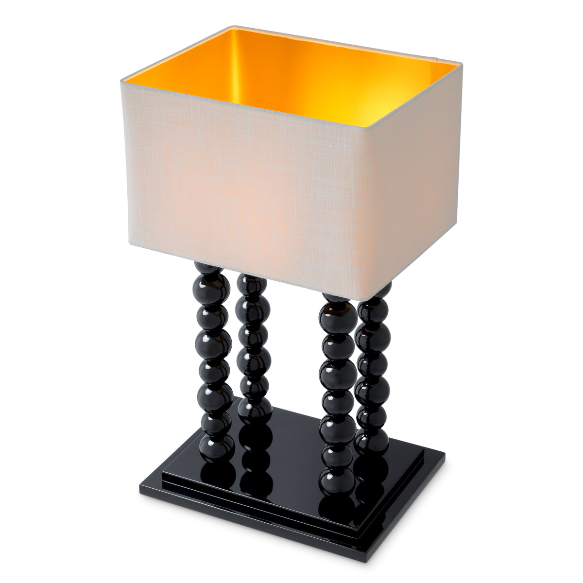 Rectangular White Table Lamp Bentley | Eichholtz Miami