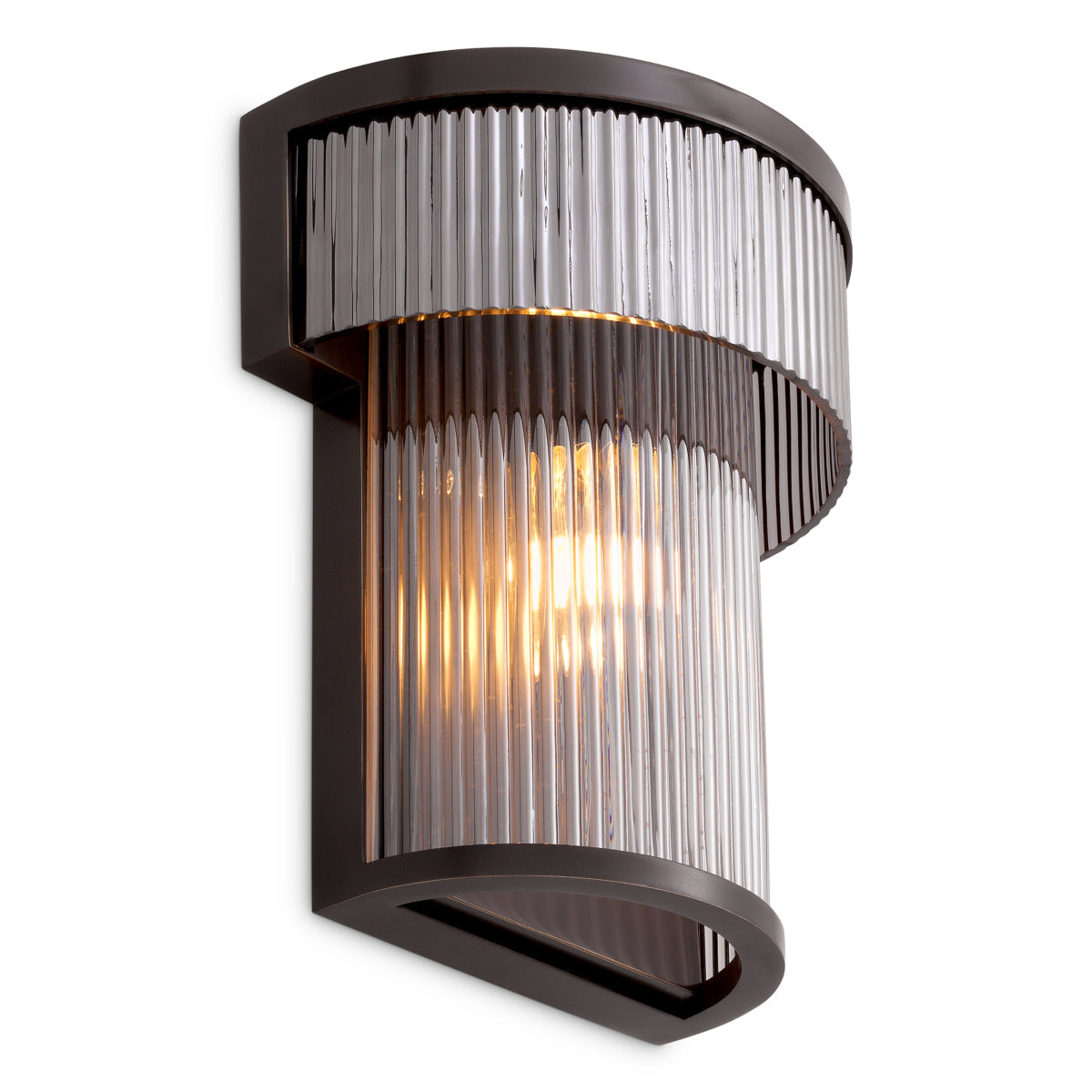 Ribbed Glass Wall Lamp Andromeda | Eichholtz Miami