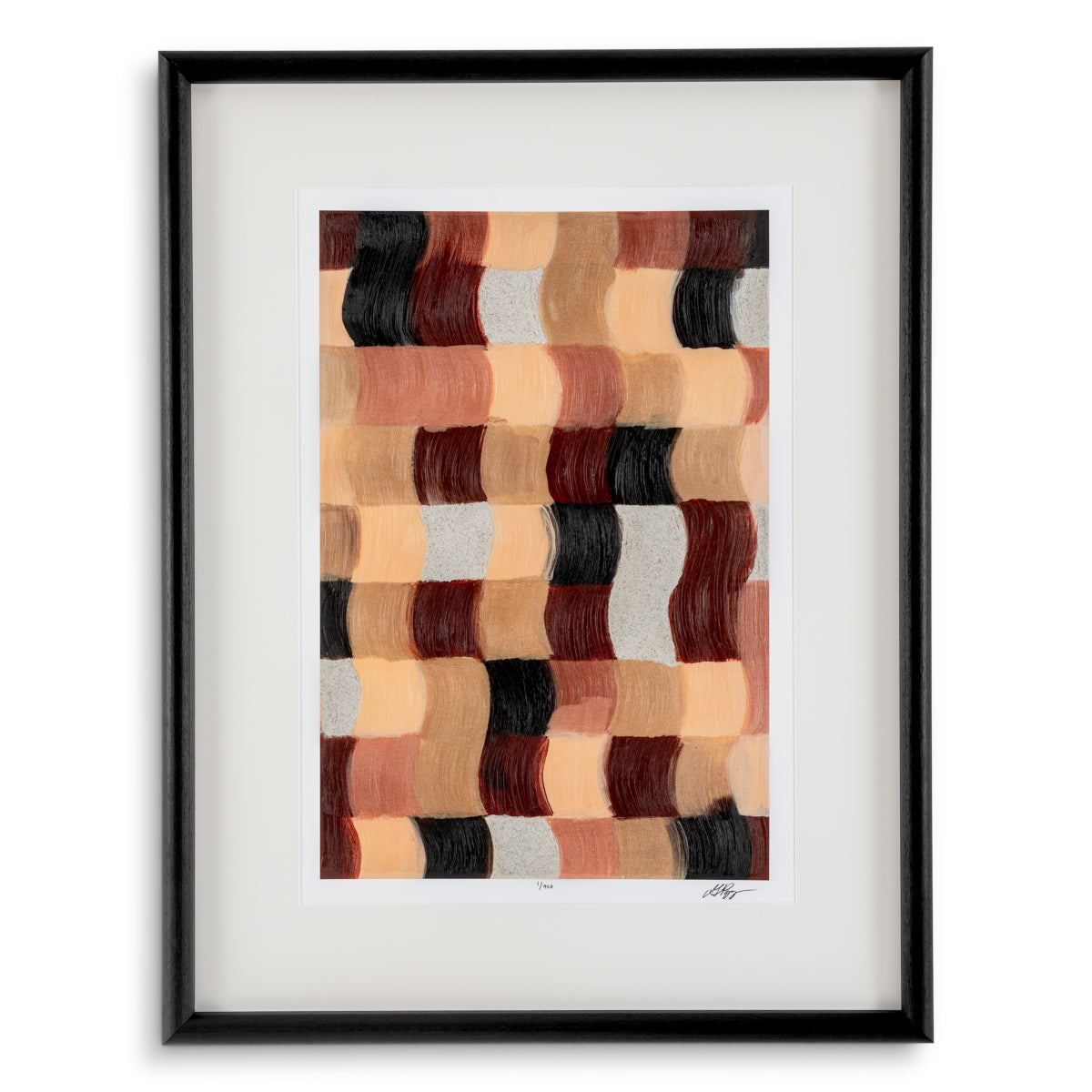 Multi-Colored Pattern Prints (2) Sun Baked Mosaïc by Grace Popp
