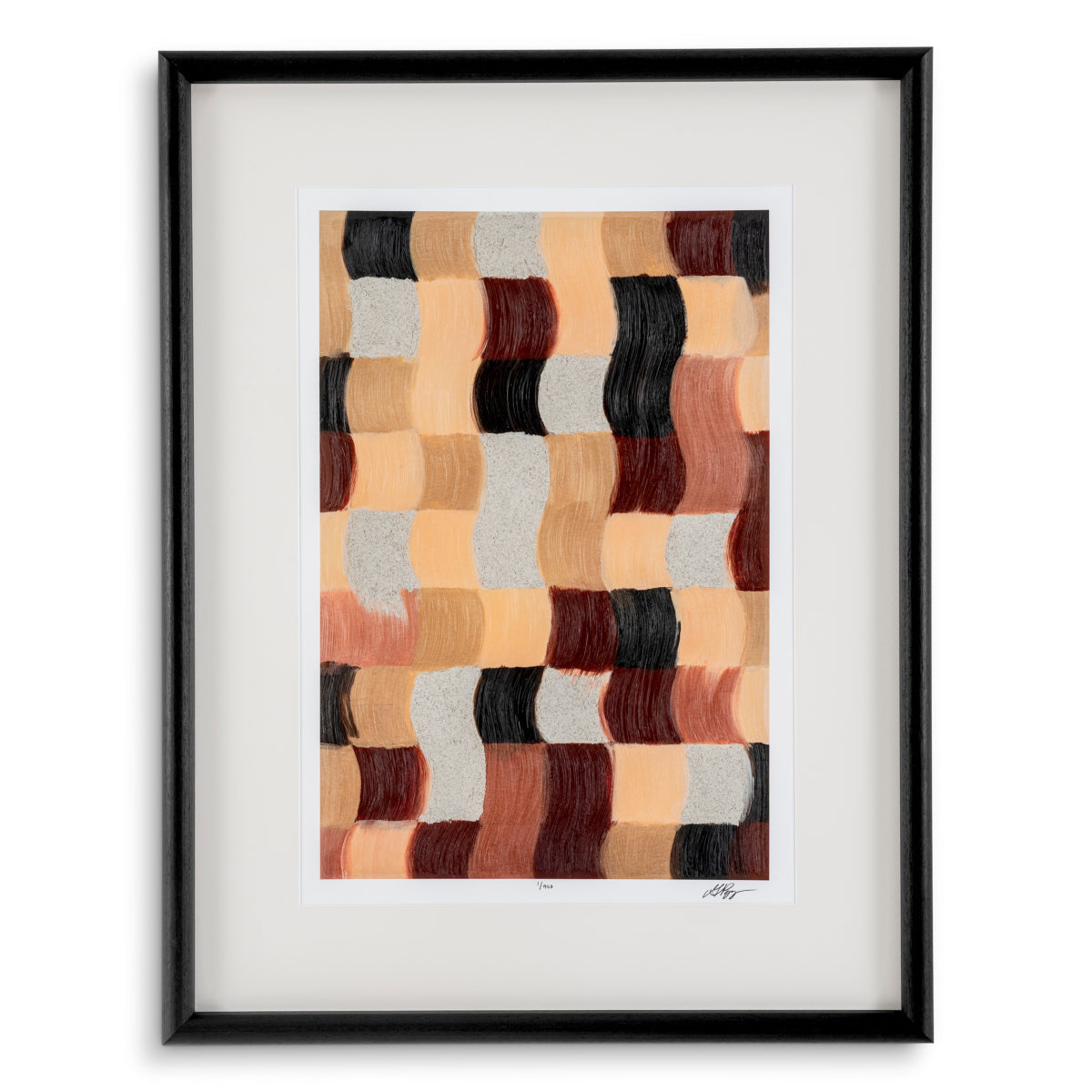 Multi-Colored Pattern Prints (2) Sun Baked Mosaïc by Grace Popp