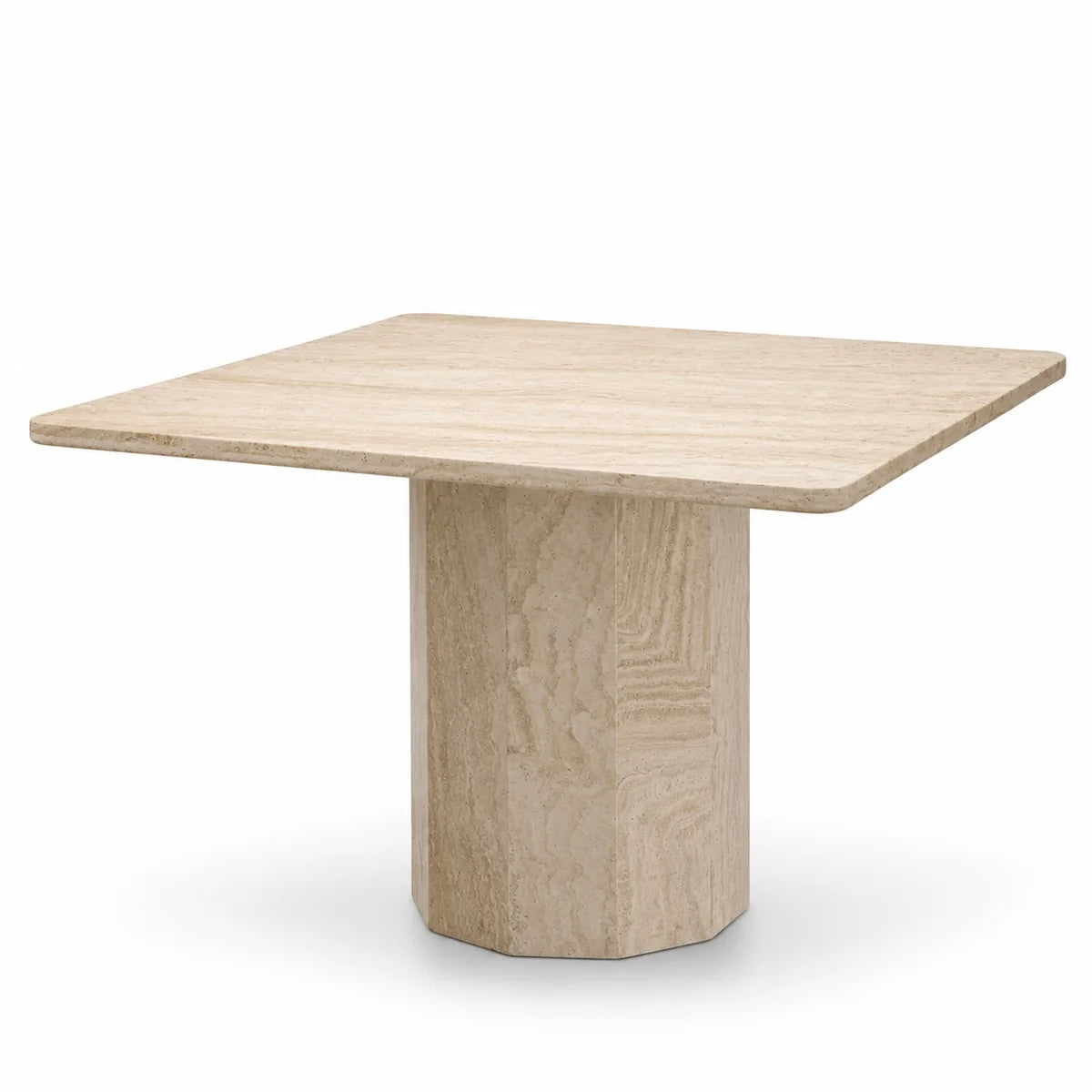 Natural Travertine Dining Table Piazza