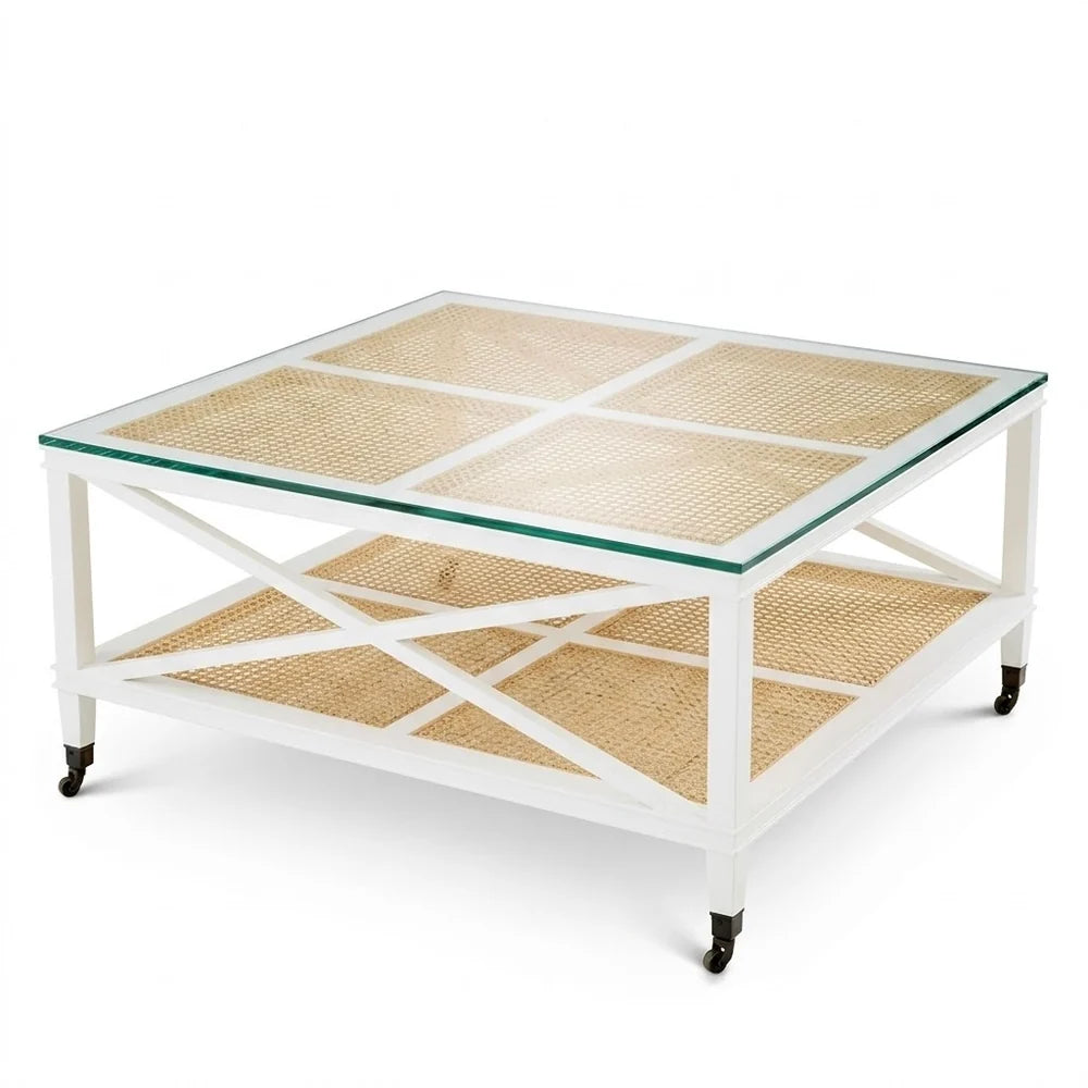 Natural Cane Coffee Table Bahamas