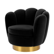 Shell-Shaped Swivel Chair Mirage