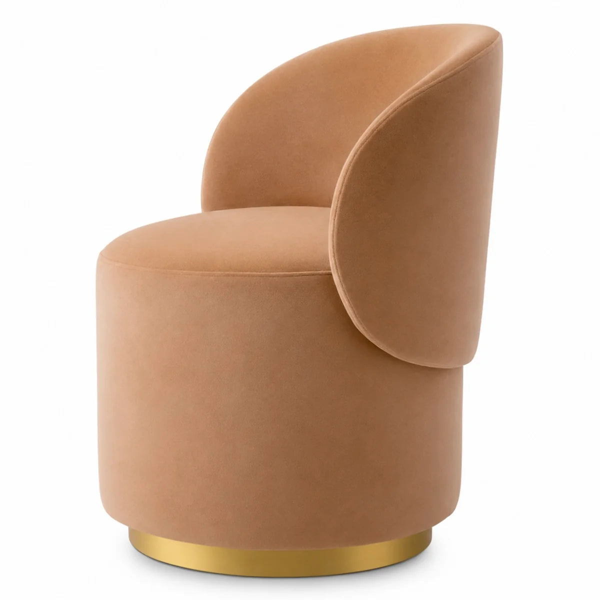 Upholstered Swivel Dining Chair Greer