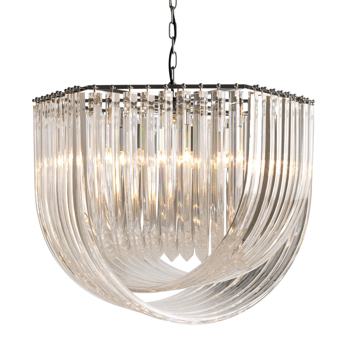 Art Deco Chandelier Hyères | Eichholtz Miami
