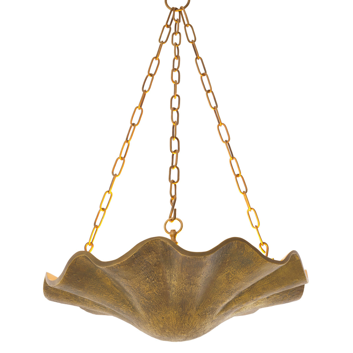 Brass Bowl Chandelier Aurelia | Eichholtz Miami