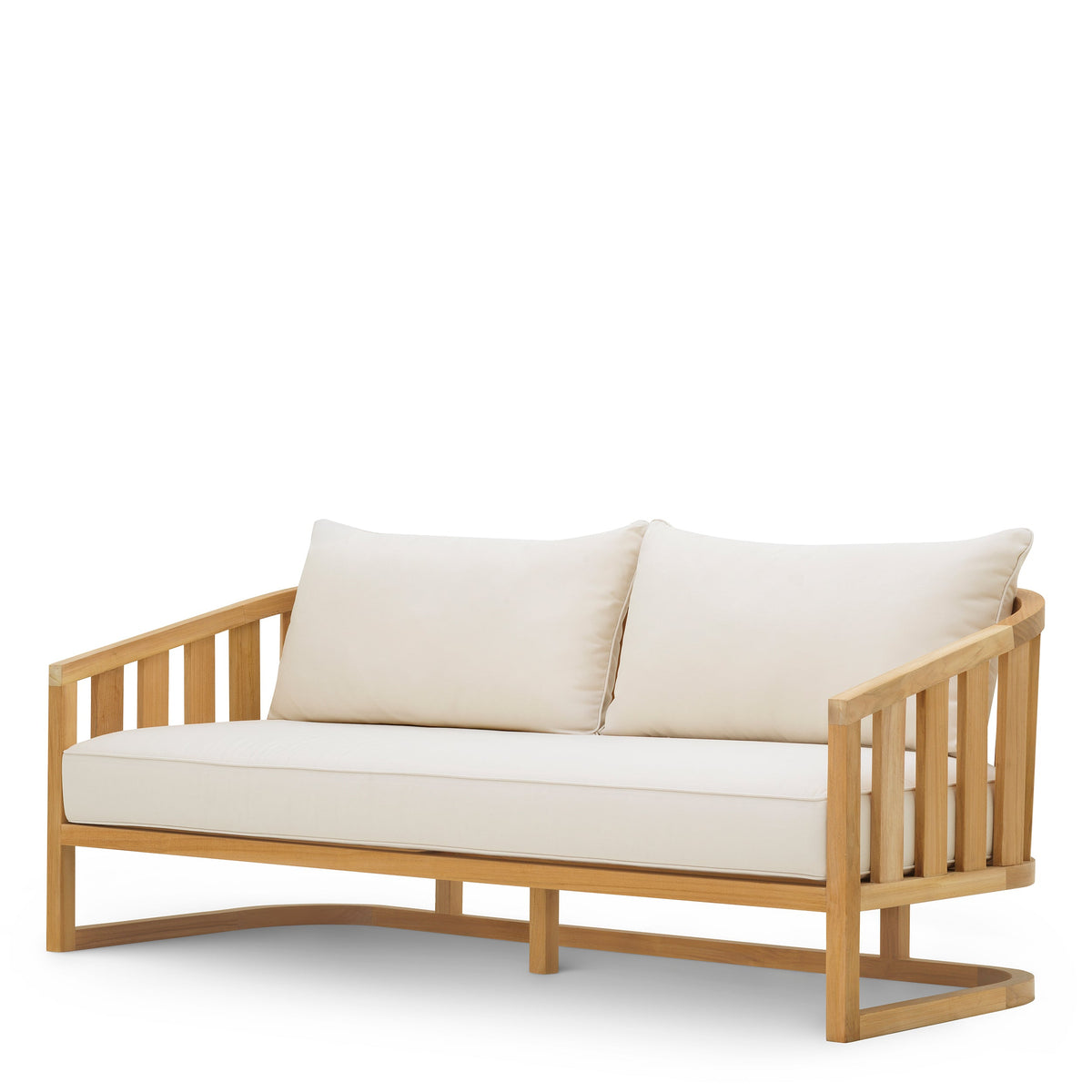 Natural Teak Outdoor Sofa Aruba | Eichholtz Miami