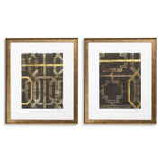 Trellis Pattern Prints (2) Harper II | Eichholtz Miami