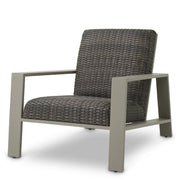 Gray Rattan Outdoor Chair Belle Vue | Eichholtz Miami