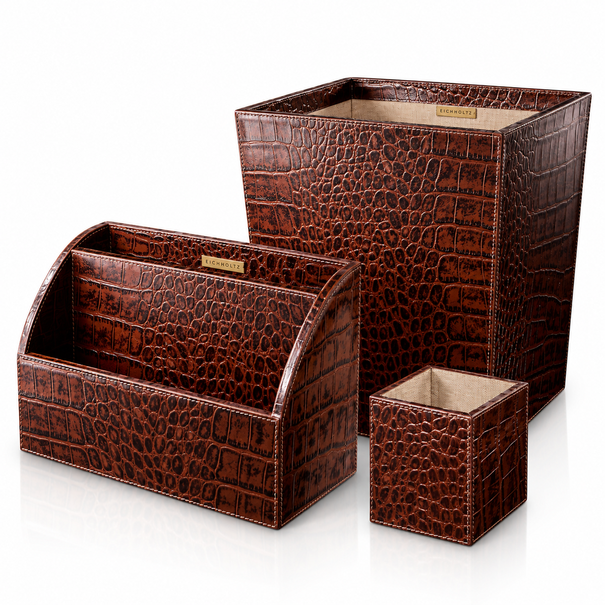 Leather Desk Set (3) Scaleo
