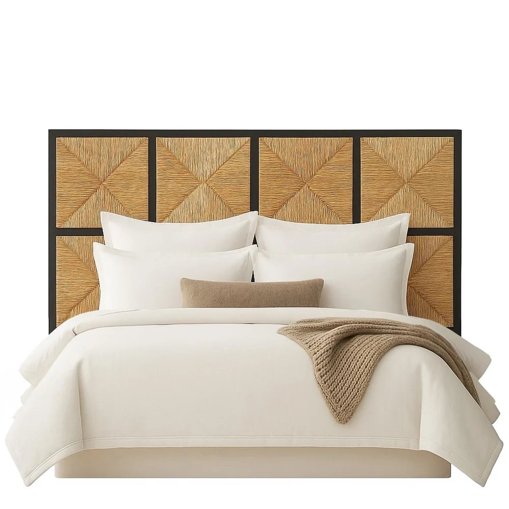 Woven Seagrass Headboard Aruba