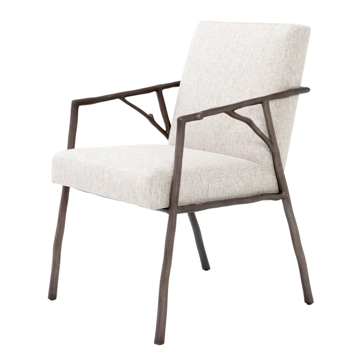 Bronze Framed Dining Chair Antico