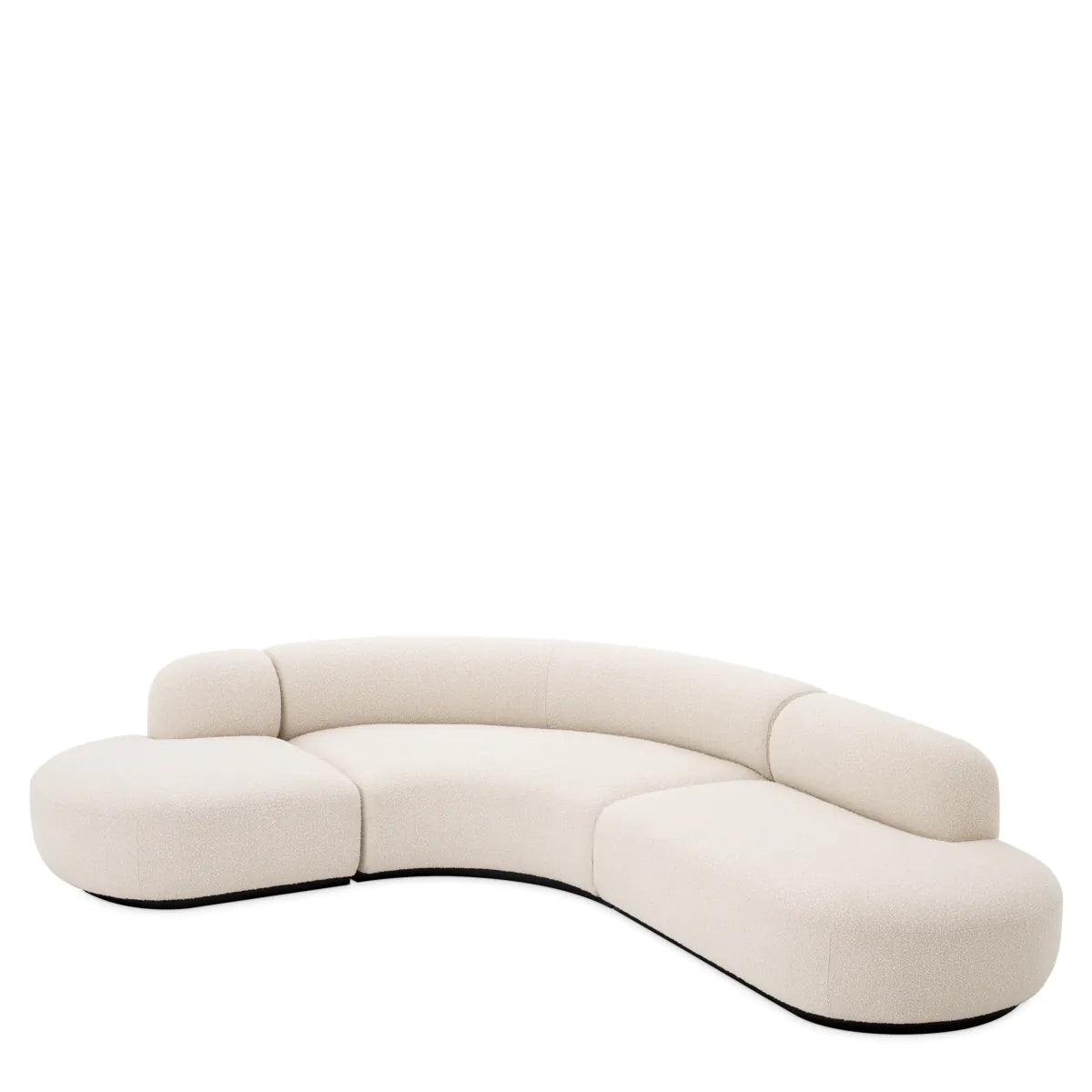 Modern Curved Sofa L Bjorn | Eichholtz Miami