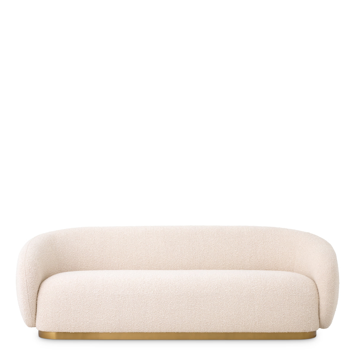 Brass Base Upholstered Sofa Brice | Eichholtz Miami
