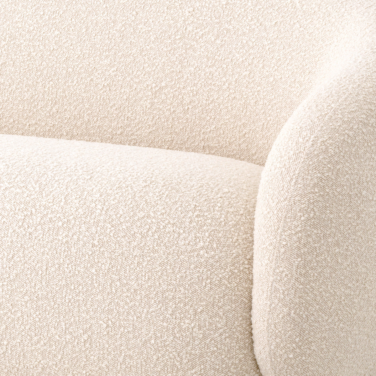 Brass Base Upholstered Sofa Brice | Eichholtz Miami