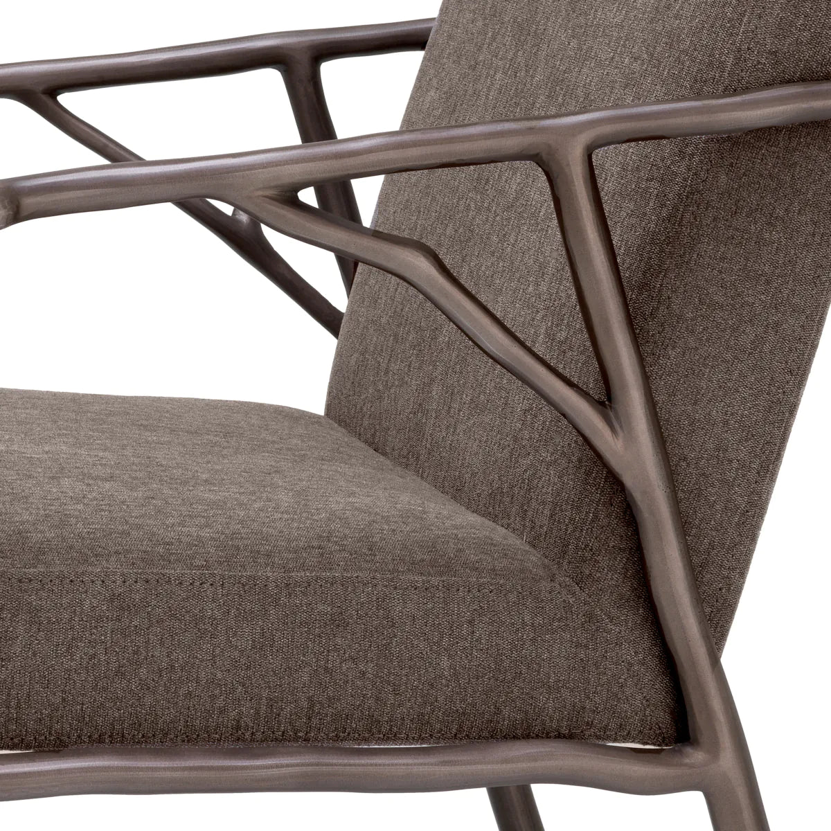 Bronze Framed Dining Chair Antico