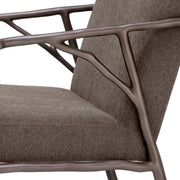 Bronze Framed Dining Chair Antico