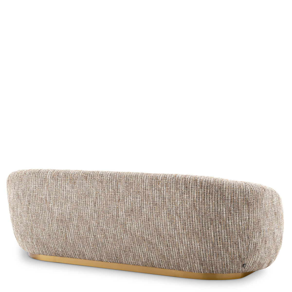 Brass Base Upholstered Sofa Brice | Eichholtz Miami