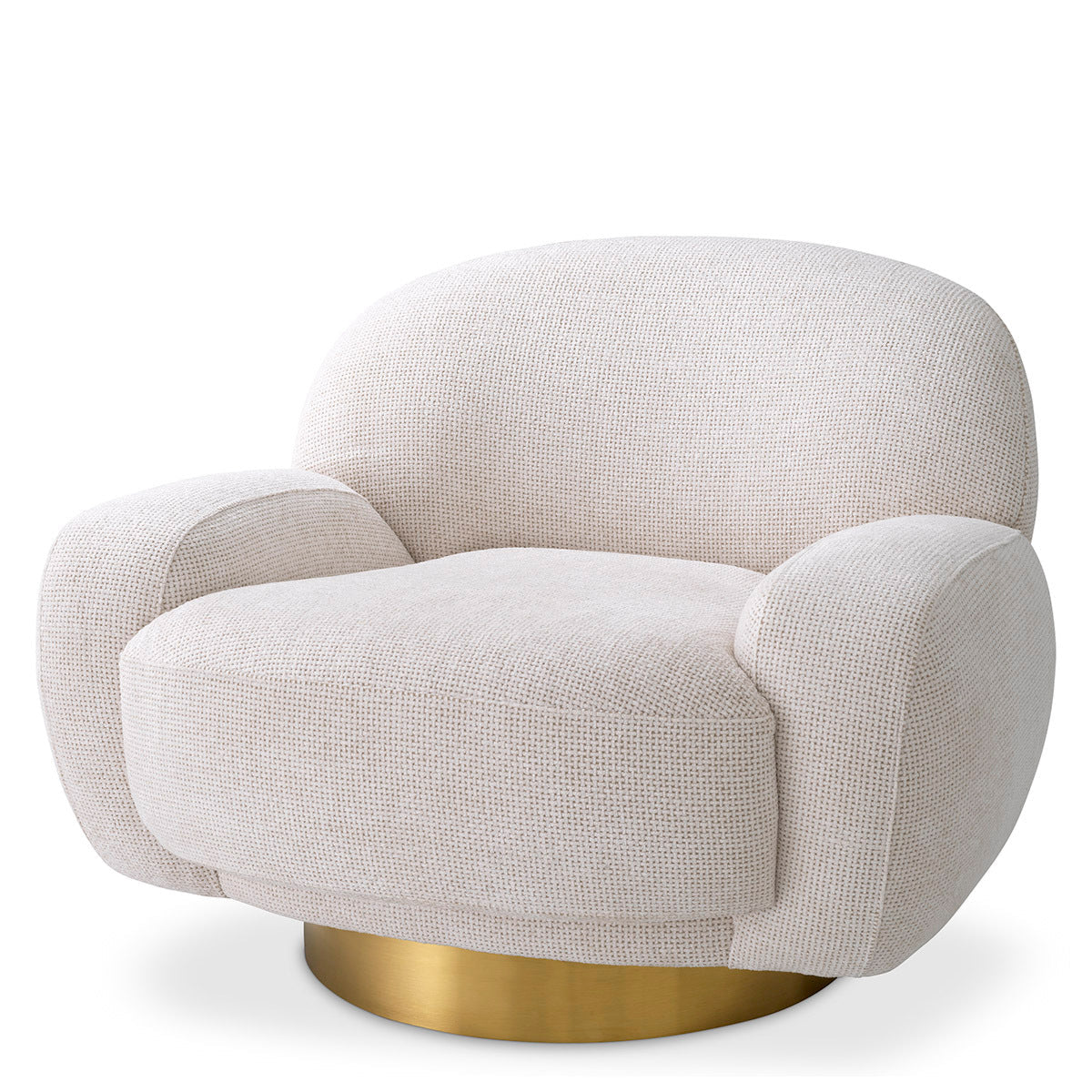 Curved Swivel Armchair Udine | Eichholtz Miami