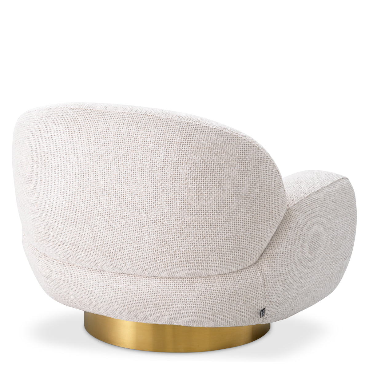 Curved Swivel Armchair Udine | Eichholtz Miami