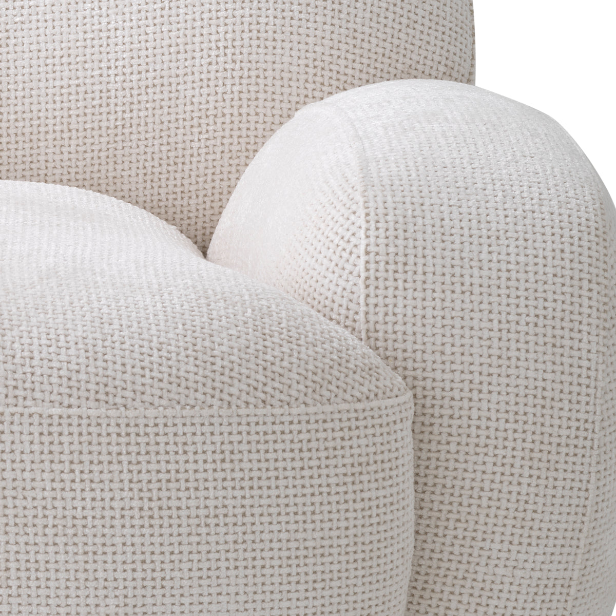 Curved Swivel Armchair Udine | Eichholtz Miami