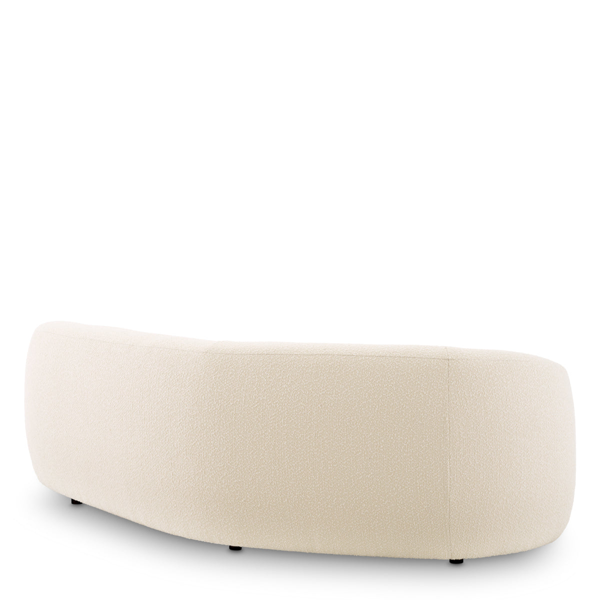 Boucle Curved Sofa Blaine | Eichholtz Miami