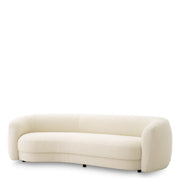 Boucle Curved Sofa Blaine