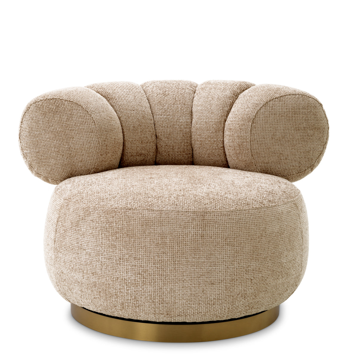 Round Modern Swivel Chair Phedra | Eichholtz Miami