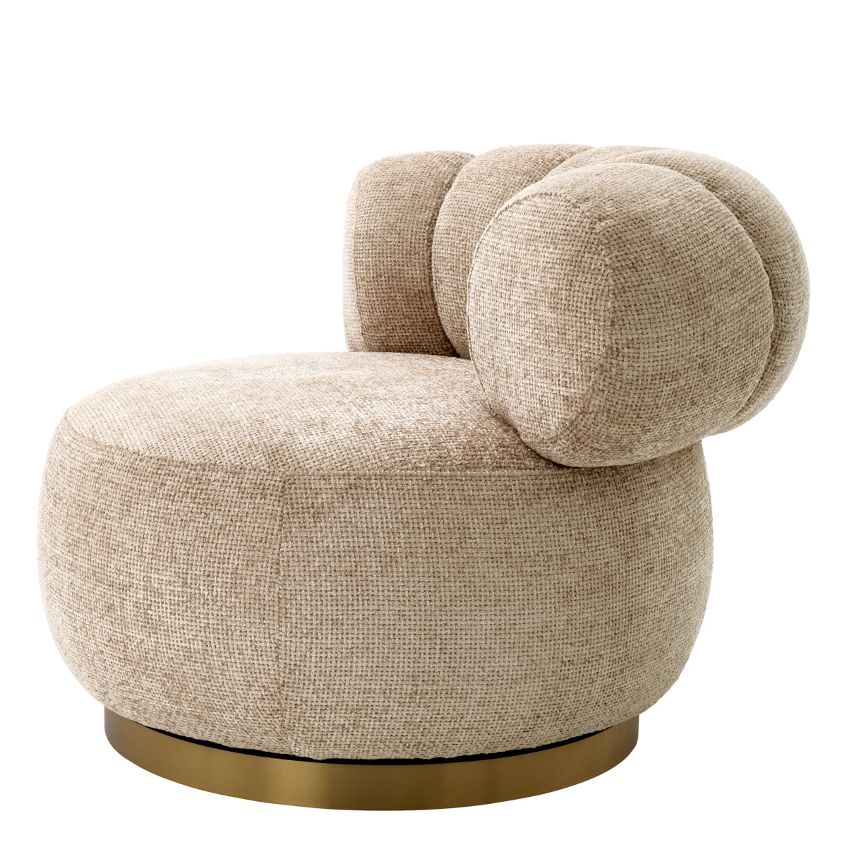 Round Modern Swivel Chair Phedra | Eichholtz Miami