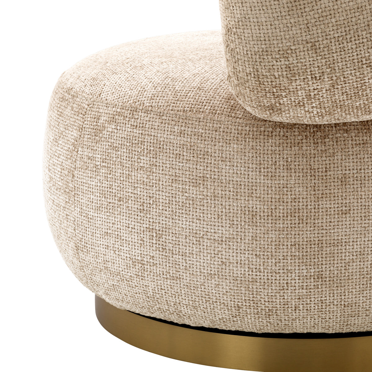 Round Modern Swivel Chair Phedra | Eichholtz Miami