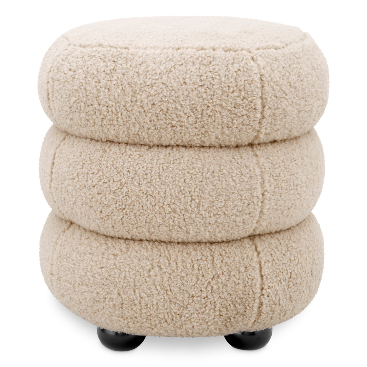 Upholstered Accent Stool Tulum