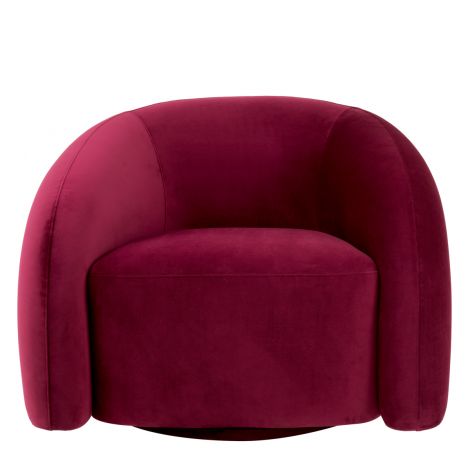 Curved Swivel Armchair Novelle | Eichholtz Miami