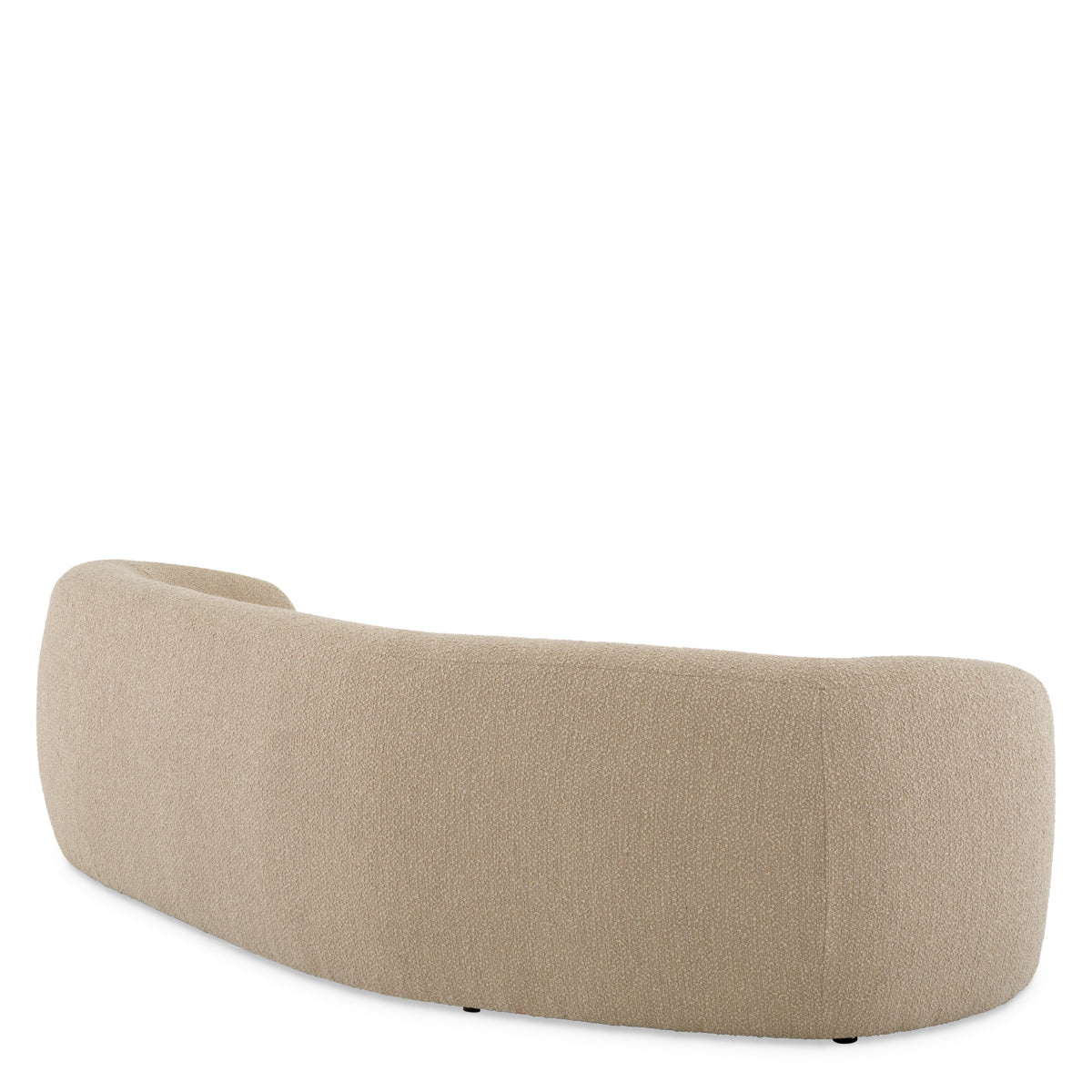 Boucle Curved Sofa Blaine | Eichholtz Miami