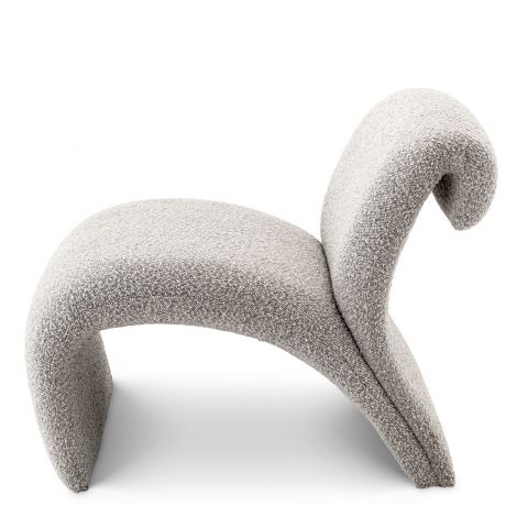 Bouclé Accent Chair Vignola | Eichholtz Miami
