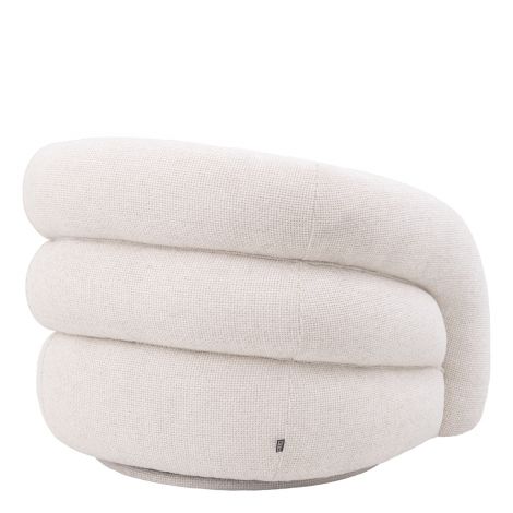 Curved Swivel Armchair Novelle | Eichholtz Miami