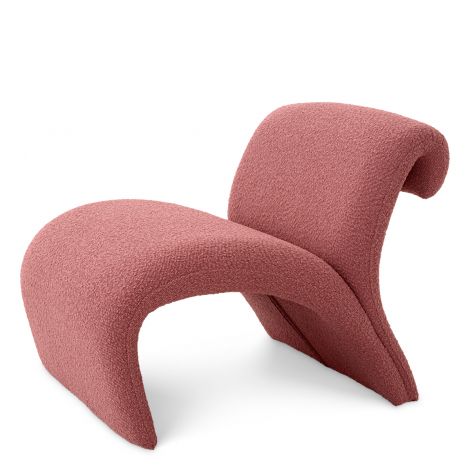 Bouclé Accent Chair Vignola | Eichholtz Miami