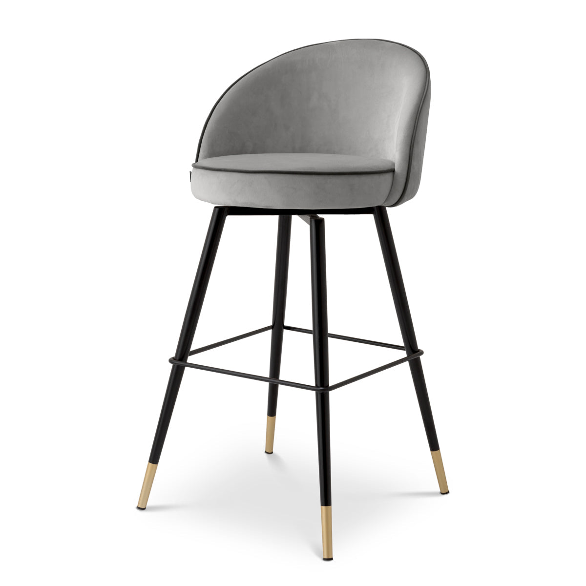 Curved Back Bar Stools Set (2) Cooper | Eichholtz Miami