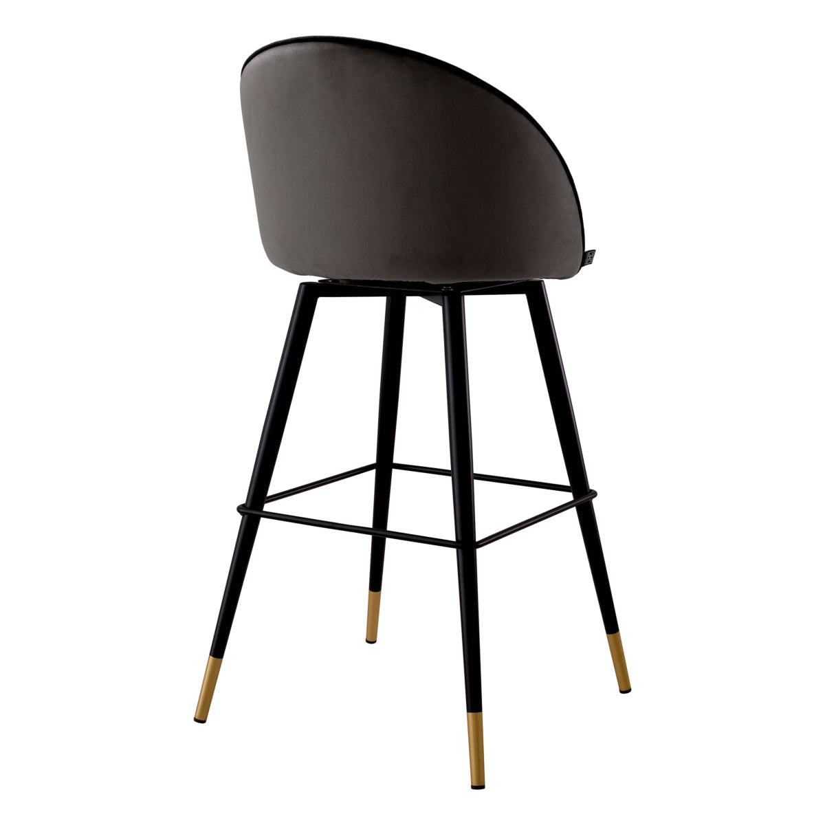 Curved Back Bar Stools Set (2) Cooper | Eichholtz Miami
