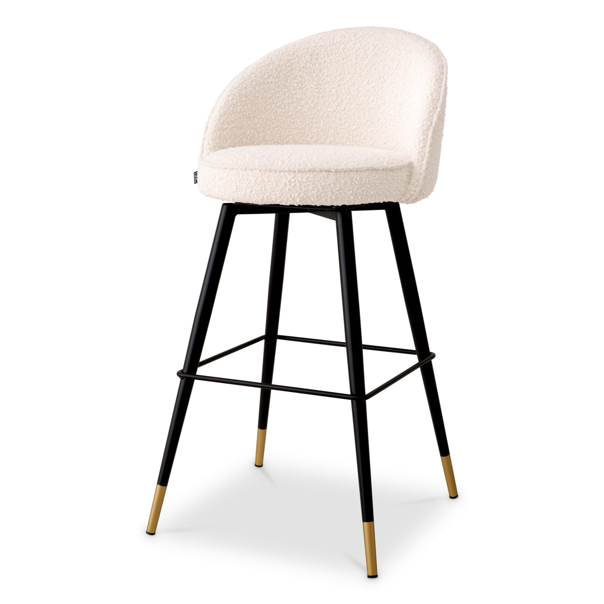 Curved Back Bar Stools Set (2) Cooper | Eichholtz Miami