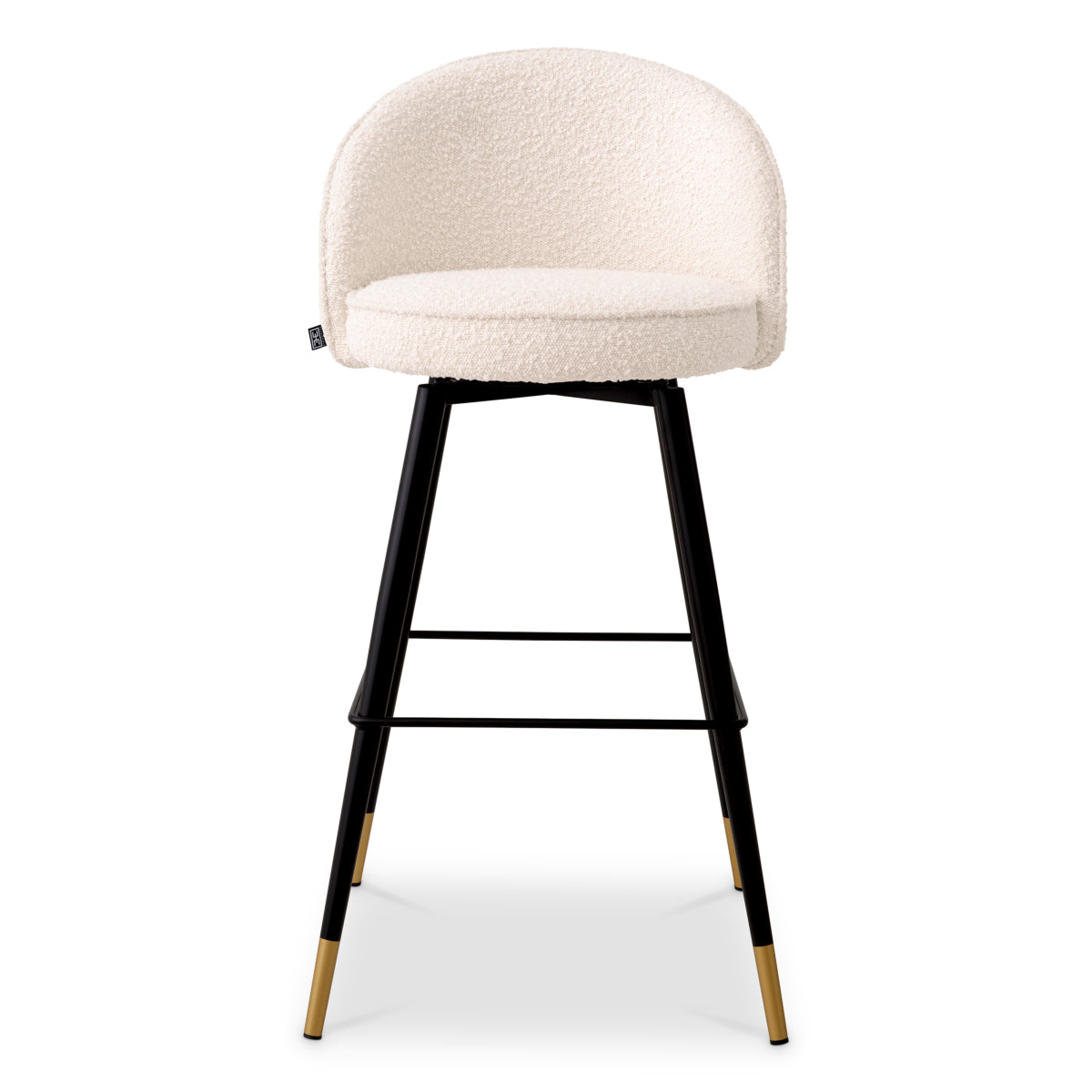 Curved Back Bar Stools Set (2) Cooper | Eichholtz Miami