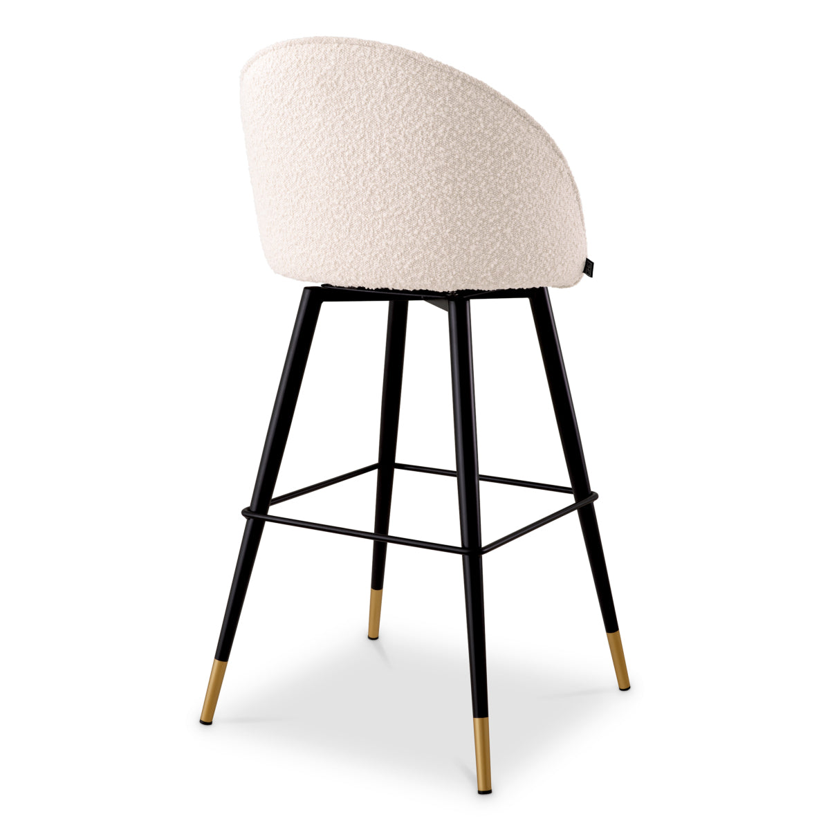 Curved Back Bar Stools Set (2) Cooper | Eichholtz Miami