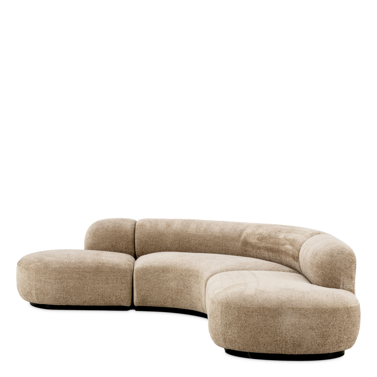 Modern Curved Sofa L Bjorn | Eichholtz Miami