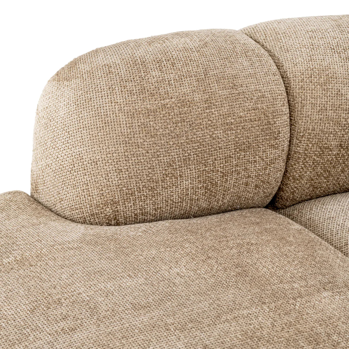 Modern Curved Sofa L Bjorn | Eichholtz Miami
