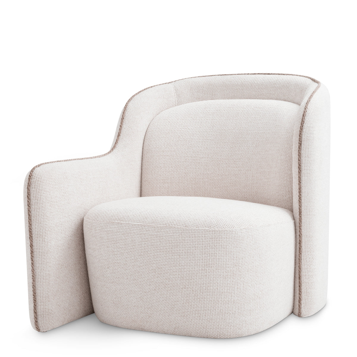 Off White Accent Chair Barrier | Eichholtz Miami