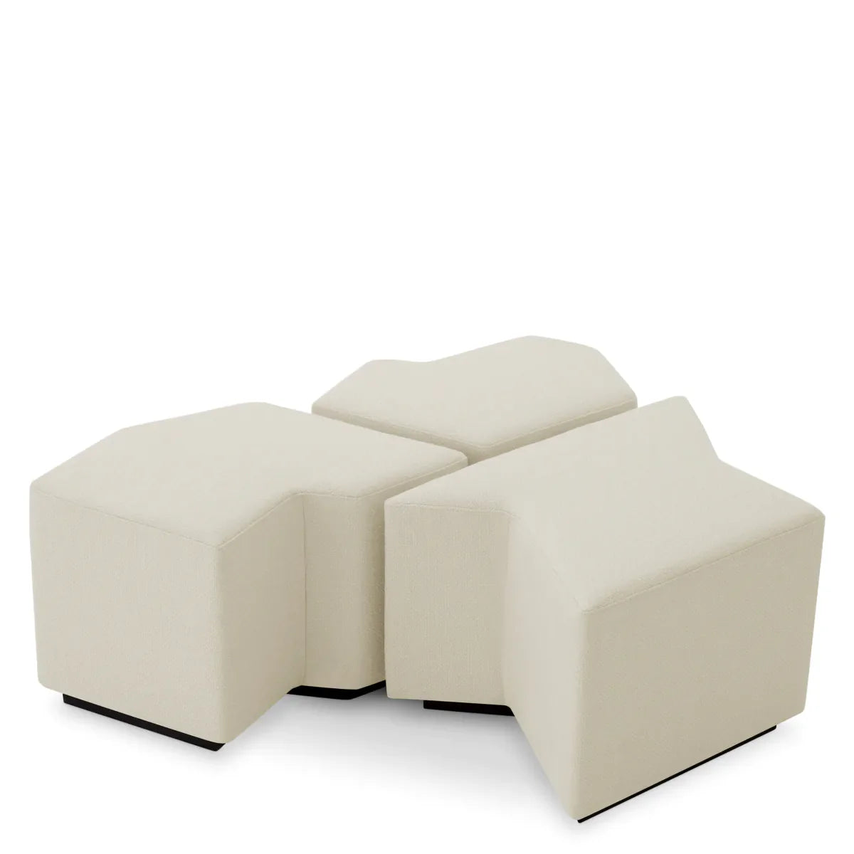Rêve Cream Stools (3) Filbert | Eichholtz Miami